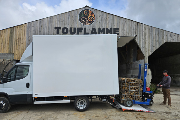 Camion de livraison Touflamme